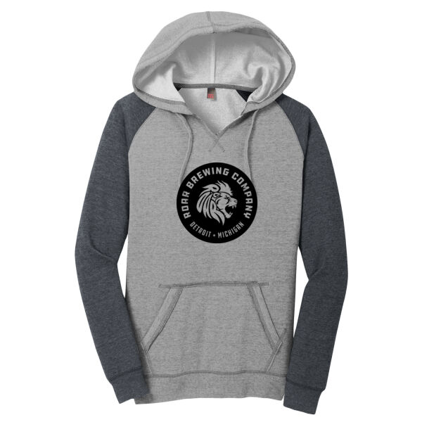 Women's Lightweight Fleece Raglan Hoodie Thumbnail