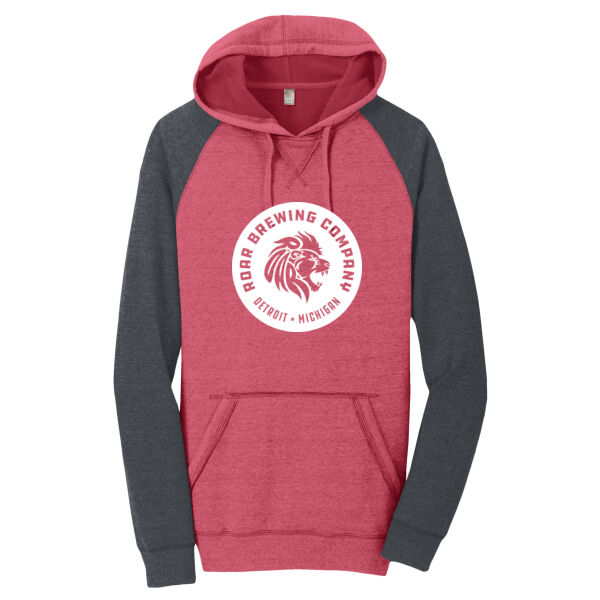 District® Lightweight Fleece Raglan Hoodie Thumbnail