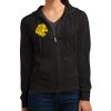 Women's Fitted Jersey Full Zip Hoodie Thumbnail