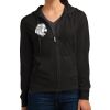 Women's Fitted Jersey Full Zip Hoodie Thumbnail