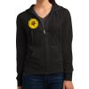 Women's Fitted Jersey Full Zip Hoodie Thumbnail