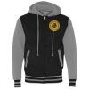 Unisex Heavyweight Varsity Full-Zip Hooded Sweatshirt Unisex Heavyweight Varsity Full-Zip Hooded Sweatshirt Thumbnail