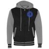 Unisex Heavyweight Varsity Full-Zip Hooded Sweatshirt Unisex Heavyweight Varsity Full-Zip Hooded Sweatshirt Thumbnail