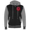 Unisex Heavyweight Varsity Full-Zip Hooded Sweatshirt Unisex Heavyweight Varsity Full-Zip Hooded Sweatshirt Thumbnail