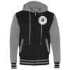 Unisex Heavyweight Varsity Full-Zip Hooded Sweatshirt Unisex Heavyweight Varsity Full-Zip Hooded Sweatshirt Thumbnail