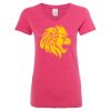 Women’s Glitter V-Neck T-Shirt Thumbnail
