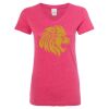 Women’s Glitter V-Neck T-Shirt Thumbnail