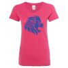 Women’s Glitter V-Neck T-Shirt Thumbnail
