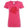 Women’s Glitter V-Neck T-Shirt Thumbnail