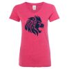 Women’s Glitter V-Neck T-Shirt Thumbnail