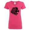 Women’s Glitter V-Neck T-Shirt Thumbnail