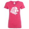 Women’s Glitter V-Neck T-Shirt Thumbnail