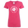 Women’s Glitter V-Neck T-Shirt Thumbnail