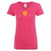 Womenโs Glitter V-Neck T-Shirt Womenโs Glitter V-Neck T-Shirt Thumbnail