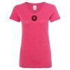 Womenโs Glitter V-Neck T-Shirt Womenโs Glitter V-Neck T-Shirt Thumbnail