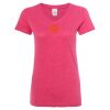 Womenโs Glitter V-Neck T-Shirt Womenโs Glitter V-Neck T-Shirt Thumbnail