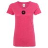 Womenโs Glitter V-Neck T-Shirt Womenโs Glitter V-Neck T-Shirt Thumbnail