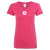 Womenโs Glitter V-Neck T-Shirt Womenโs Glitter V-Neck T-Shirt Thumbnail